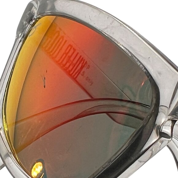 Killer Loop Performance Sunglasses Clear Frame Red Mirrored Lens Bausch & Lomb - Picture 8 of 13